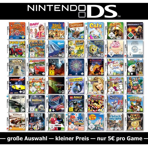 Nintendo spiele wahl - ds, ⭐️