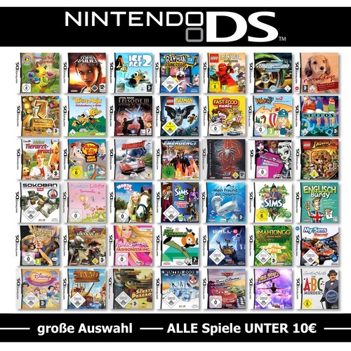 Nintendo spiele wahl - nintendo, ds